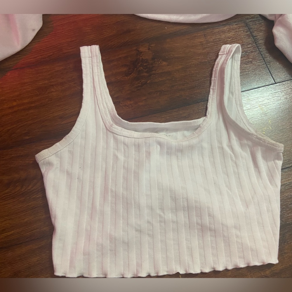 White tank top